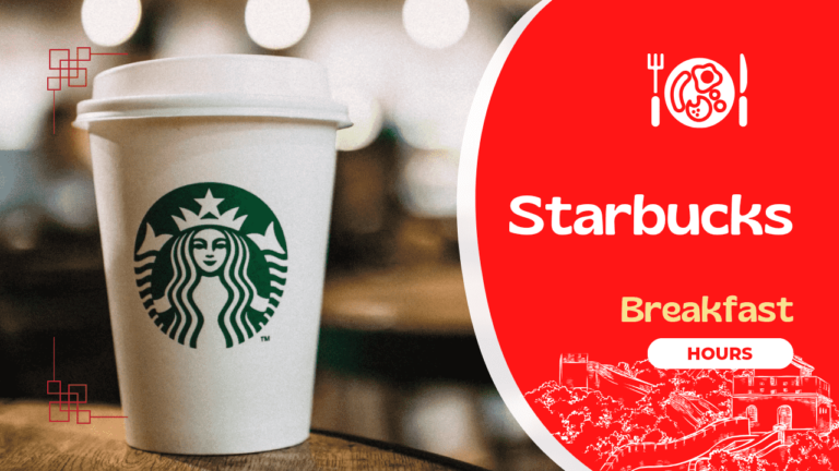 Starbucks Breakfast Hours | Does Starbucks Serve Breakfast All Day?
